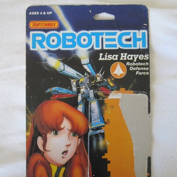 1985 Robotech Action Figure Cardback: Lisa Hayes - Picture 1 of 4
